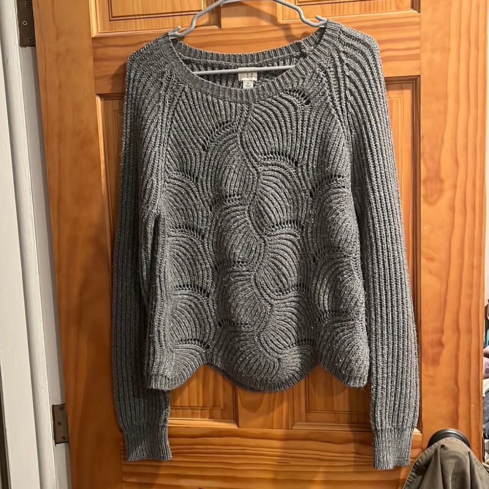Scalloped A.new.day Sweater ❤️